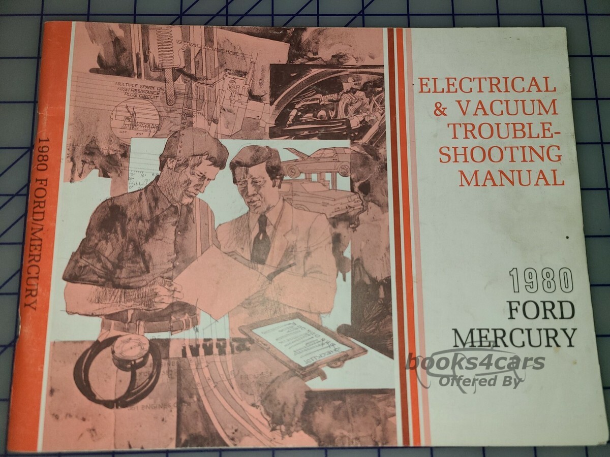 view cover of 1980 Ford and Mercury Electrical and Vacuum troubleshooting manual