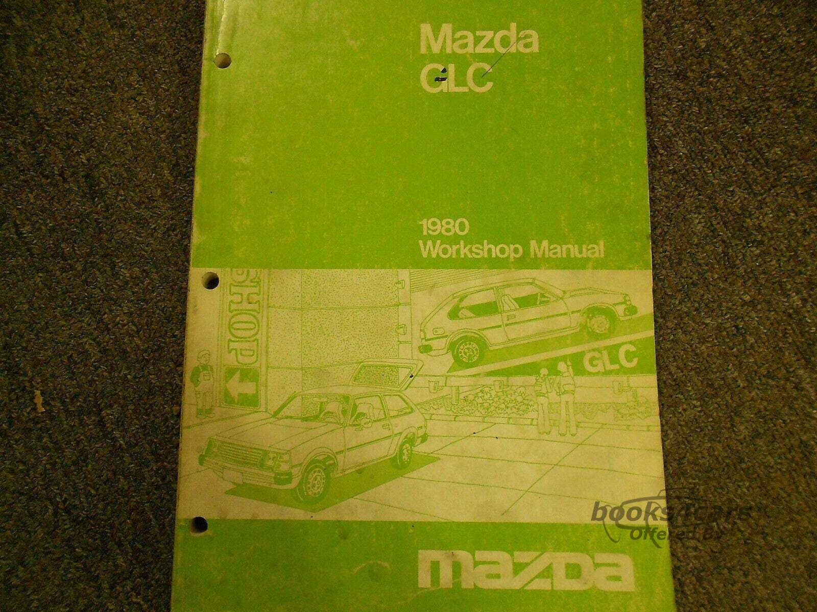 view cover of 1980 GLC Shop Service Repair Manual by Mazda