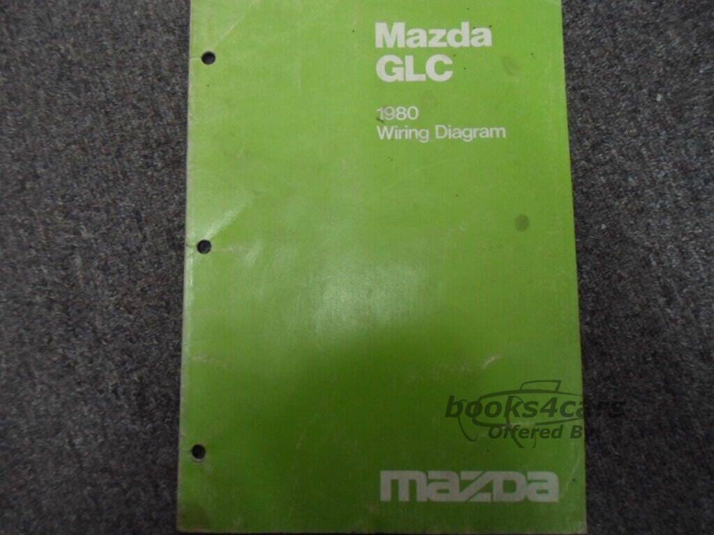 view cover of 1980 GLC Wiring diagram manual by Mazda