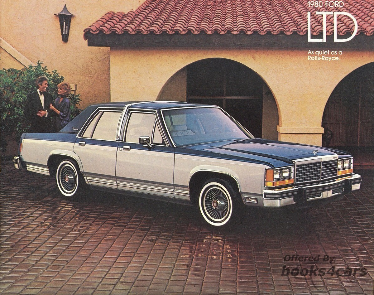 view cover of 1980 Ford LTD Sales Brochure