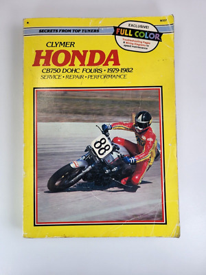 view cover of 1979-1982 Honda CB750 DOHC Shop Service Repair Manual 240 pages by Clymer