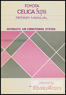 view cover of 1979-1981 Celica Supra Automatic Air Conditioning System Repair manual by Toyota