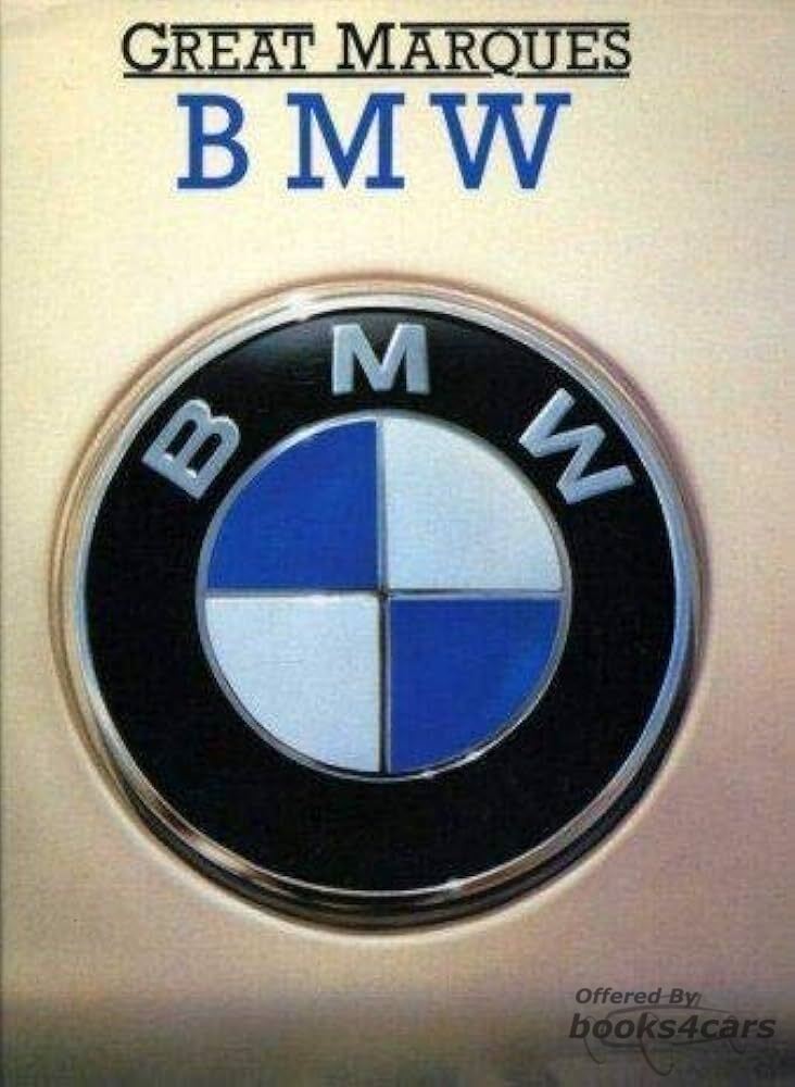 view cover of BMW Great Marques history by Jeremy Walton