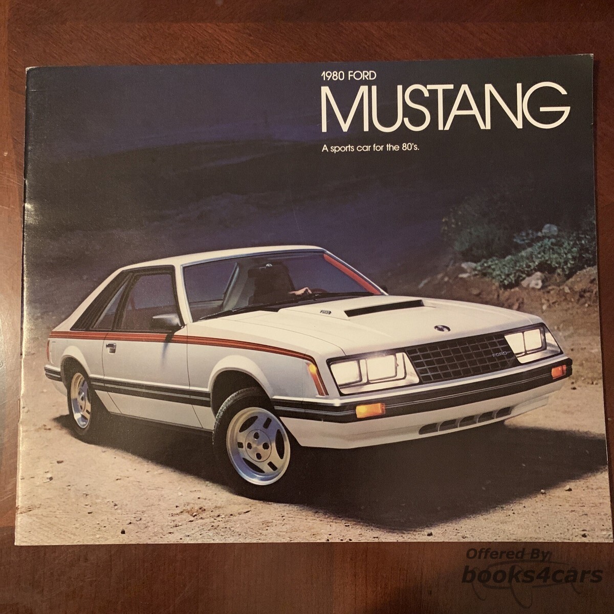 view cover of 1980 Ford Mustang Sales Brochure