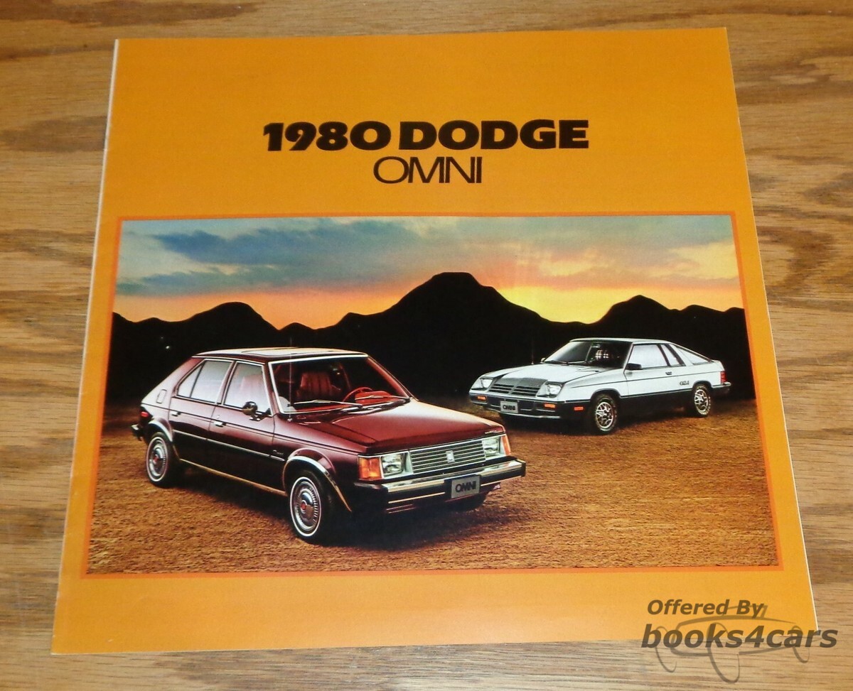 view cover of 1980 Dodge Omni Sales Brochure