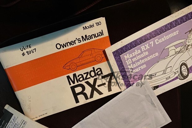 view cover of 1980 RX7 Owners Manual by Mazda for RX 7
