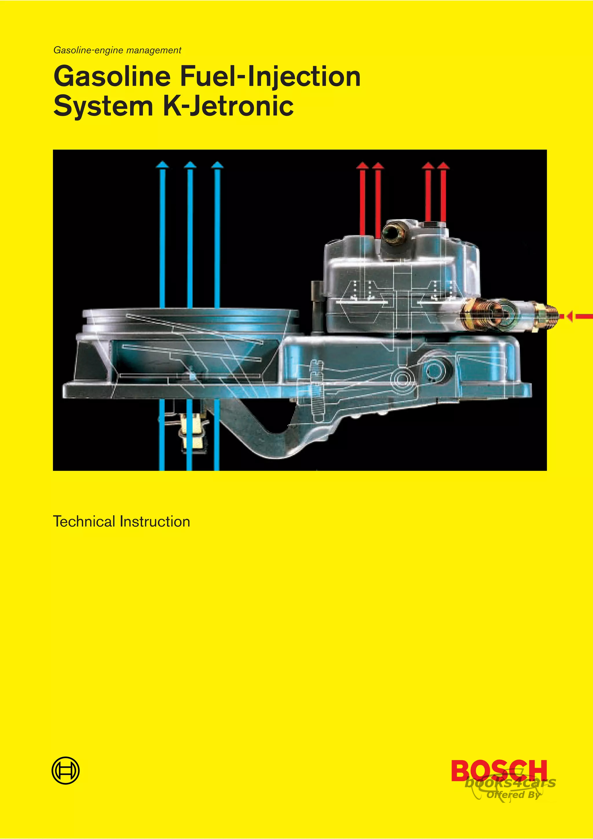view cover of Volvo K-Jetronic Fuel Injection Shop Service Repair Manual by Robert Bosch