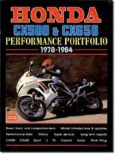 view cover of 1978-1984 Honda CX500 & CX650 Performance Portfolio, 136 pages by Brookland Books