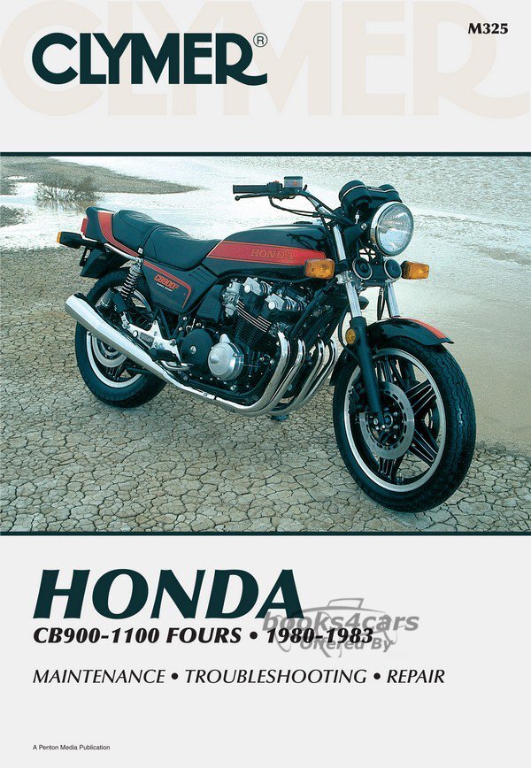 view cover of 1980-1983 CB900 1000 & 1100 Shop Service Repair Manual, 400 pages by Clymer for Honda