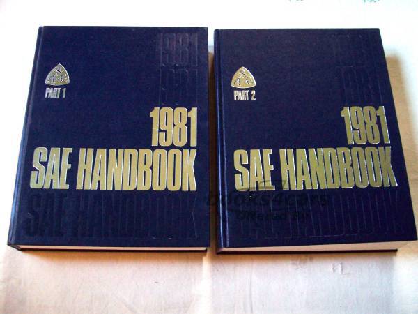 view cover of 1981 SAE Handbook, Part 2 (of 2)