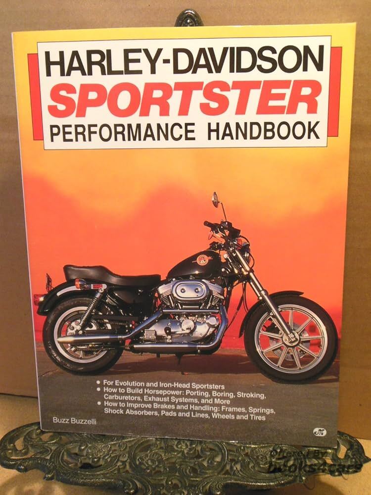 view cover of Harley Davidson Sportster Performance Handbook by Buzz Buzzelli 190 pages