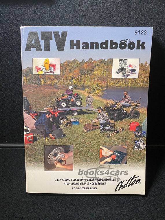 view cover of ATV Handbook everything you need to select and maintain ATV's riding gear and accessories by Christopher Bishop by Chilton