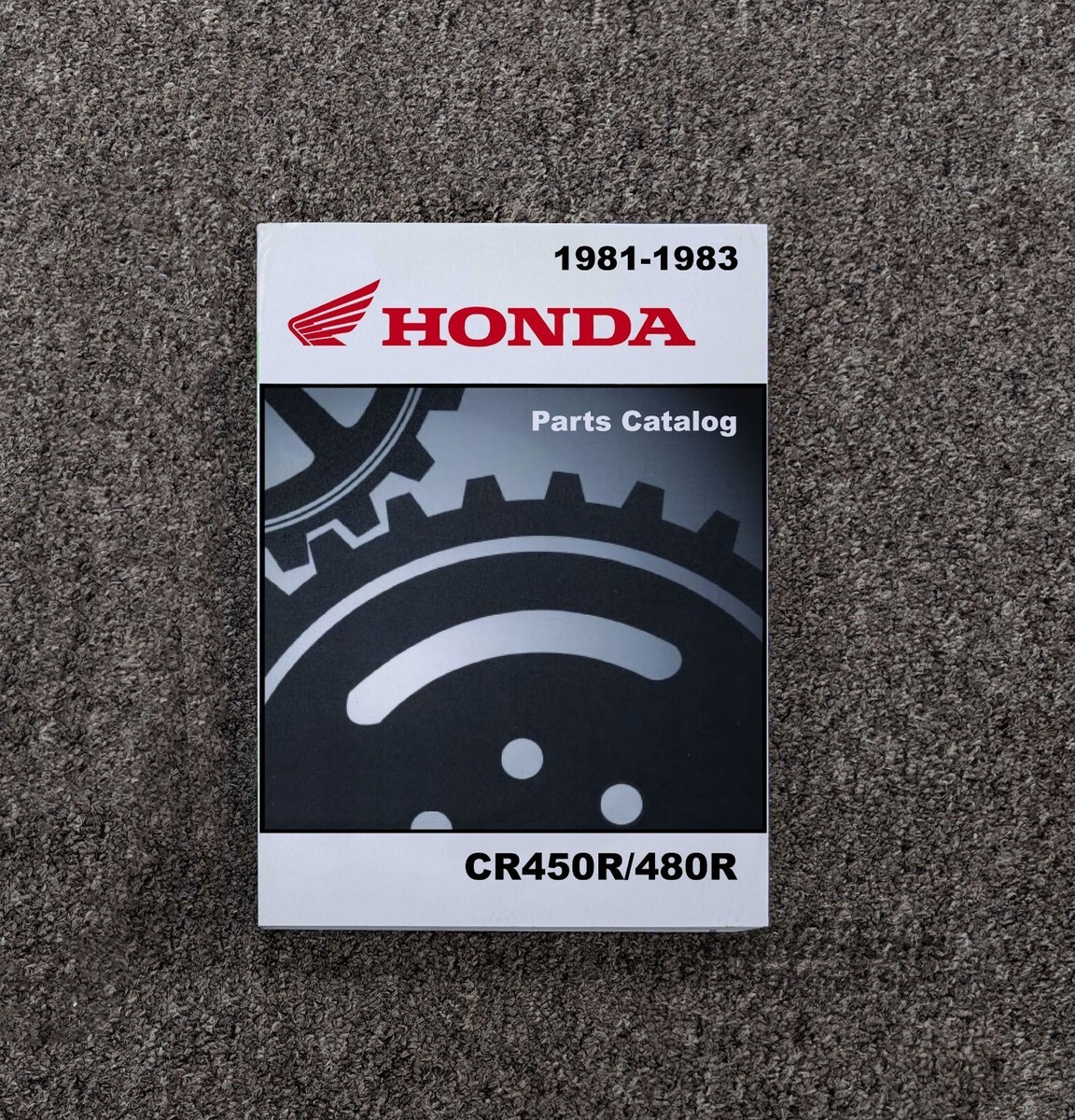 view cover of 1981-1983 CR450R Shop Service Repair Manual by Honda Motorcycles