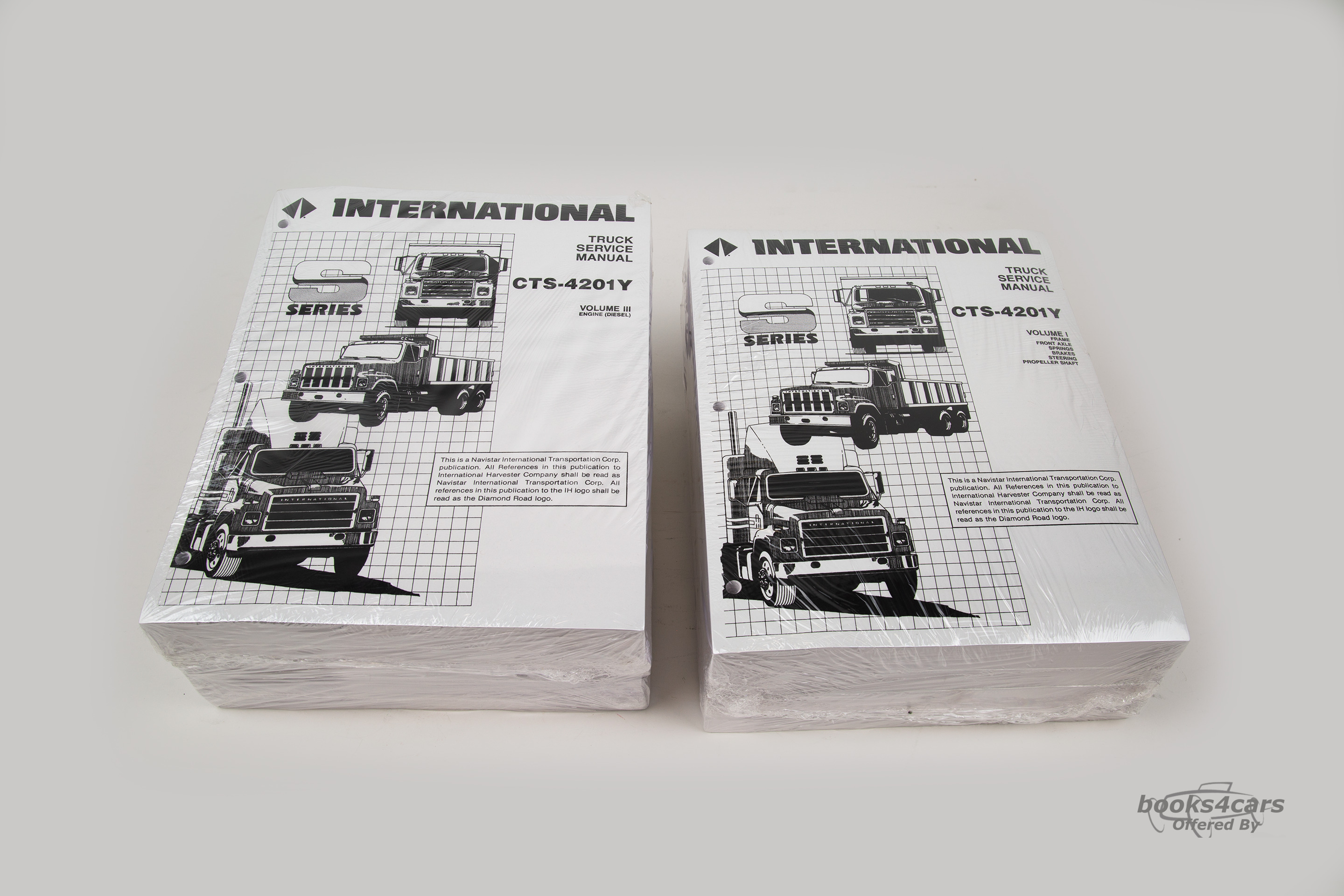 view cover of 1981-1983 S-Series Shop Service Repair Manual by International Harvester 4-Volume Set