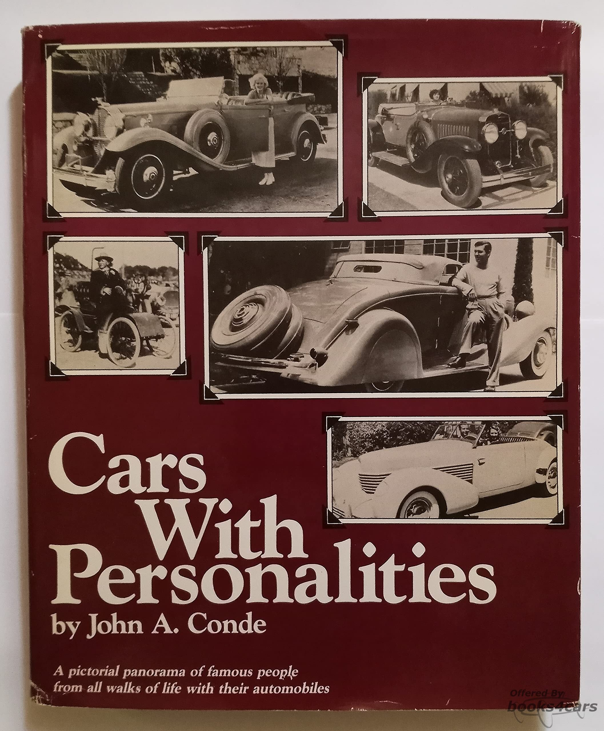 view cover of Cars with Personalities by John A Conde