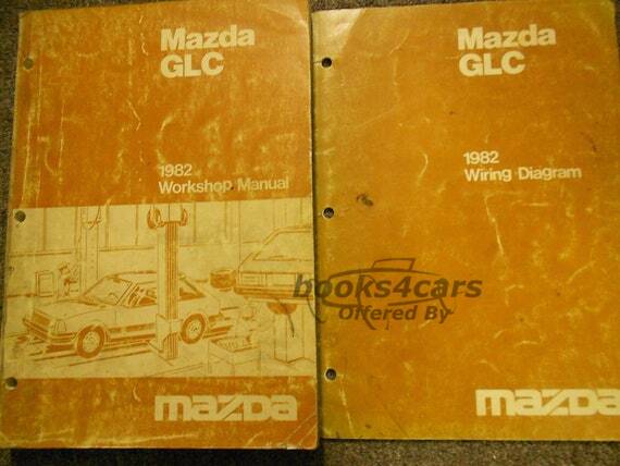 view cover of 1982 GLC Shop Service Repair Manual by Mazda