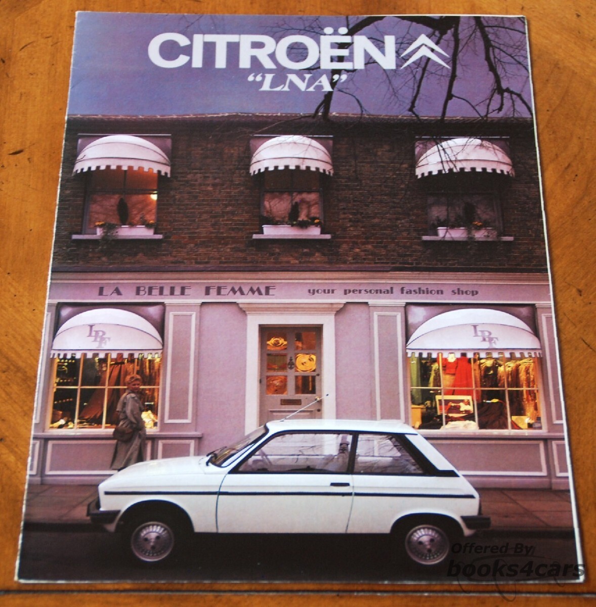 view cover of 1982 Citroen LNA Sales Brochure