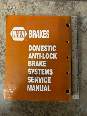 view cover of Anti-Lock Brake Service Manual for Domestic & Import Cars by NAPA