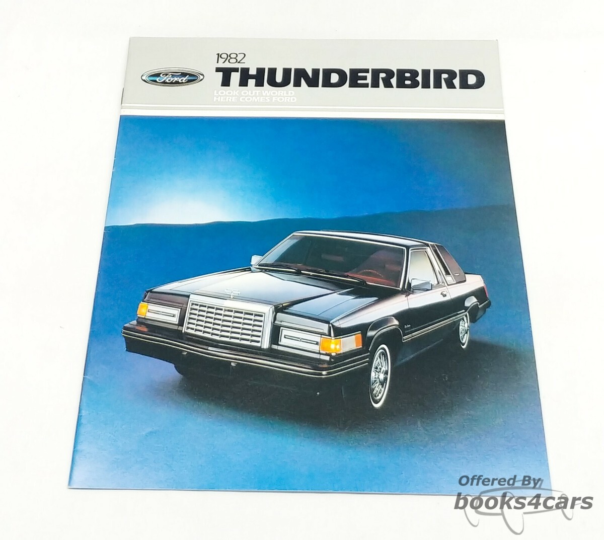 view cover of 1982 Ford Thunderbird Sales Brochure