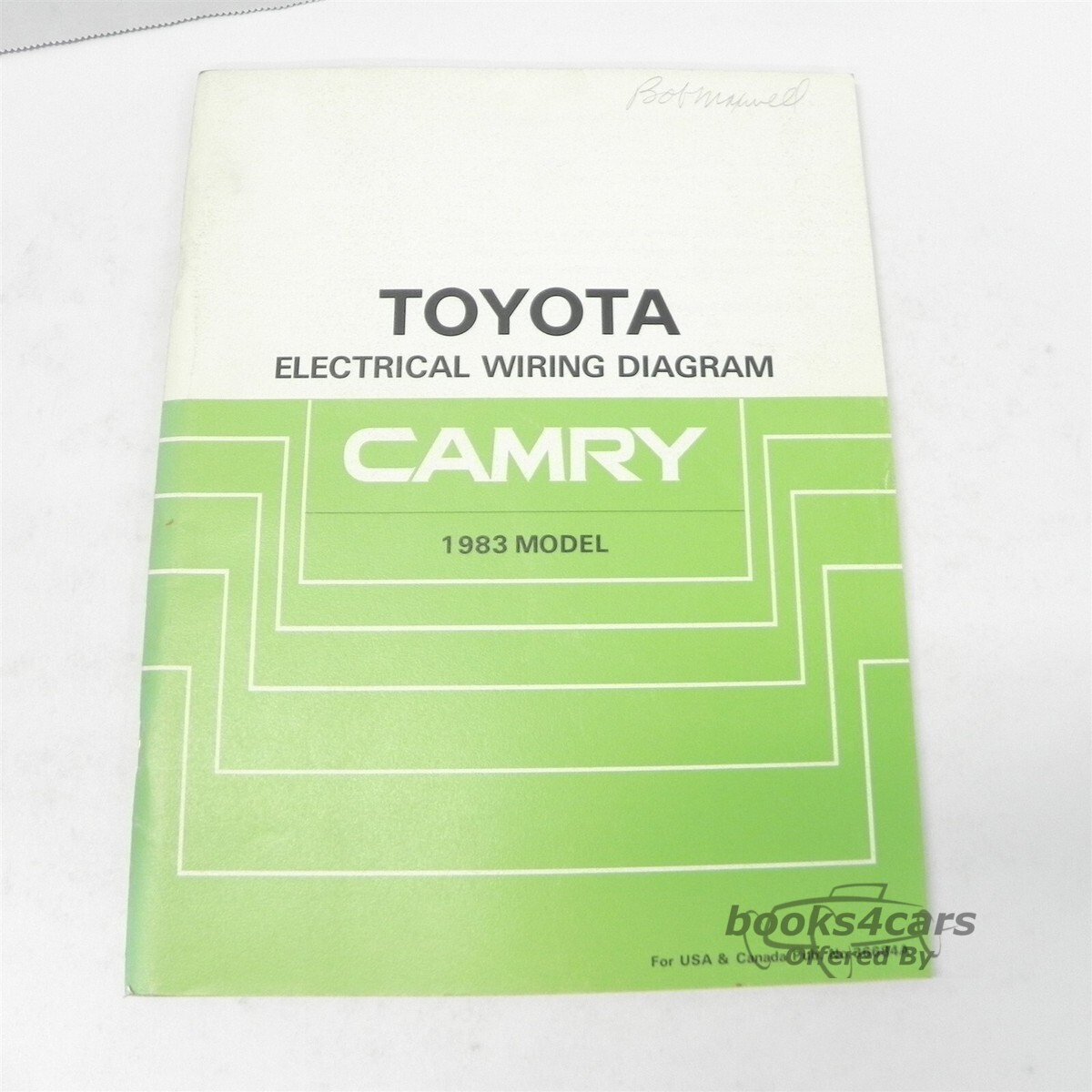 view cover of 1983 Camry Wiring Diagram, by Toyota