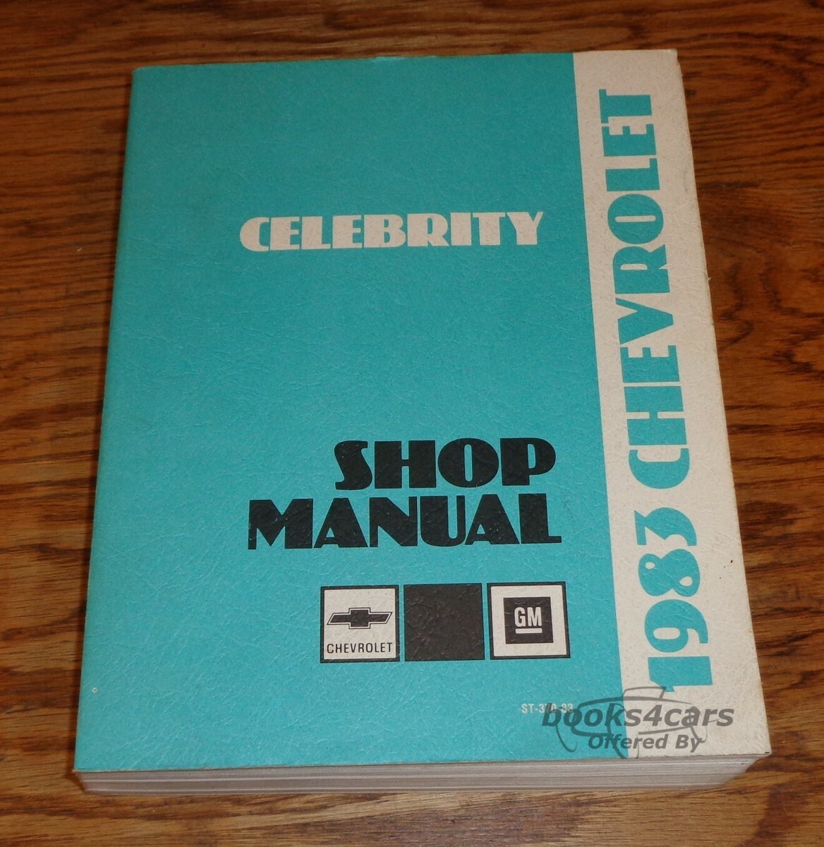 view cover of 1983 Celebrity Shop Service Repair Manual by Chevrolet