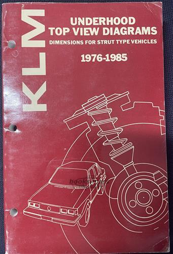 View cover of Underhood top View Diagram. Dimensions for strut type vehicles. body and wheel Dimensions