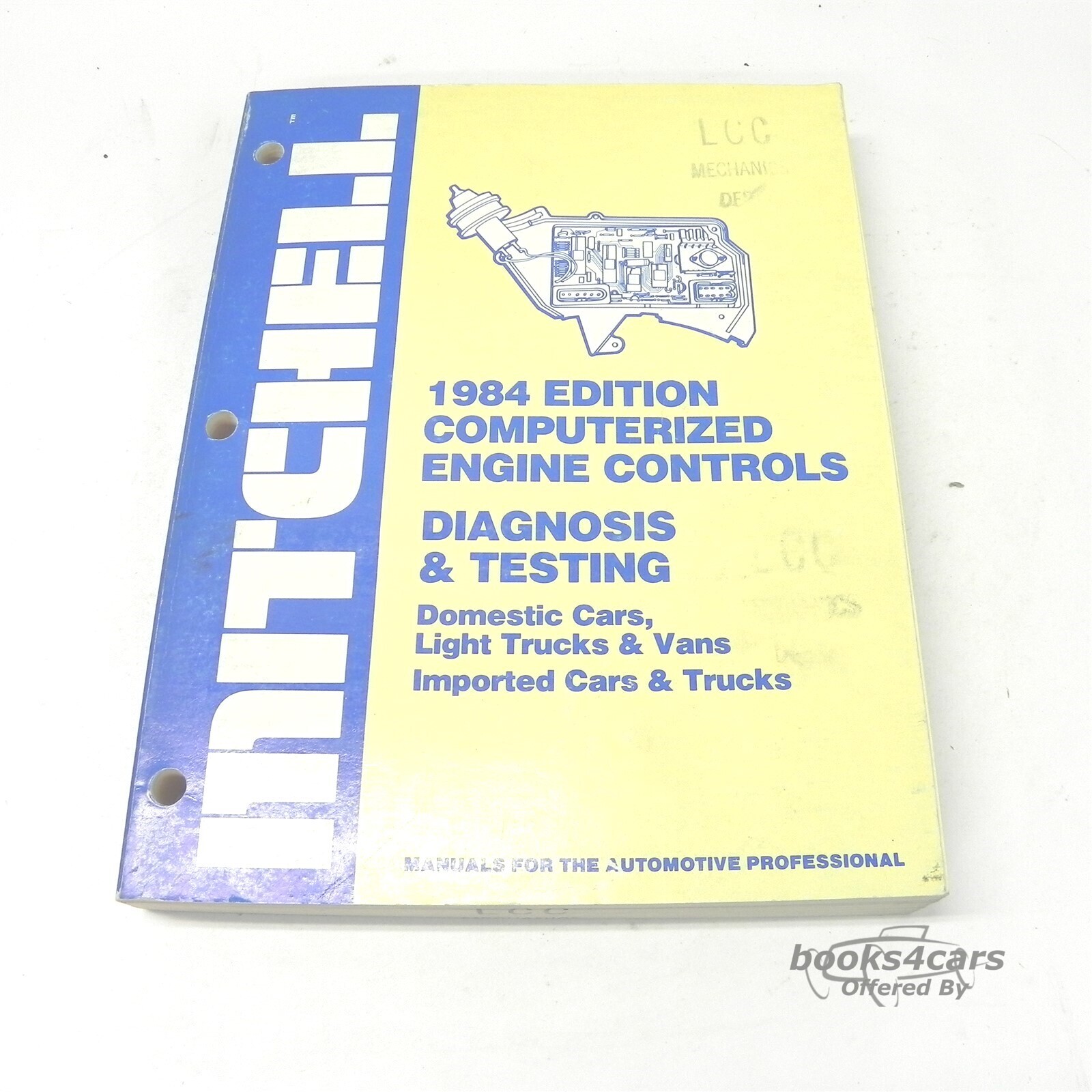 view cover of 1984 Computerized Engine Controls Diagnosis & Testing For Domestic and Import by Mitchell