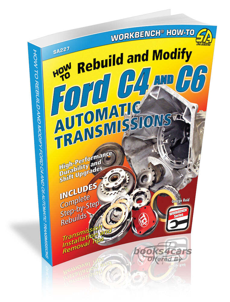 view cover of How to Rebuild Ford C4 & C6 Automatic Transmissions by C. Ruggles 160 pages with 600 color photos