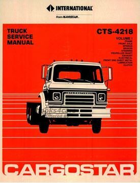 view cover of 1985 International Trucks Cargostar CTS4215 Shop Service Repair Manual 3 volumes