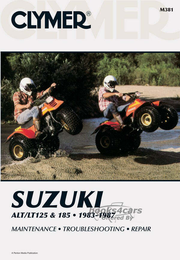 view cover of 1983-1987 All Terrain ALT LT 125 &185 Shop Service Repair Manual, 248 pages by Clymer for Suzuki