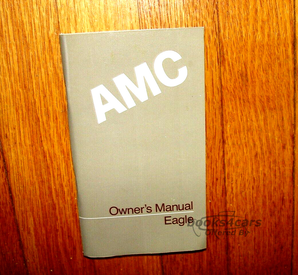 view cover of 1986 AMC Eagle Owners Manual