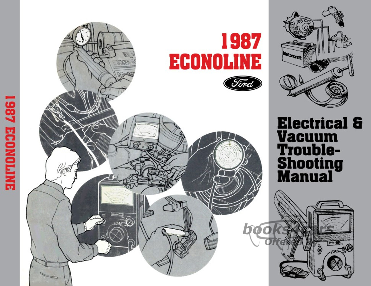 view cover of 1987 Econoline Electrical and Vacuum Troubleshooting Manual by Ford
