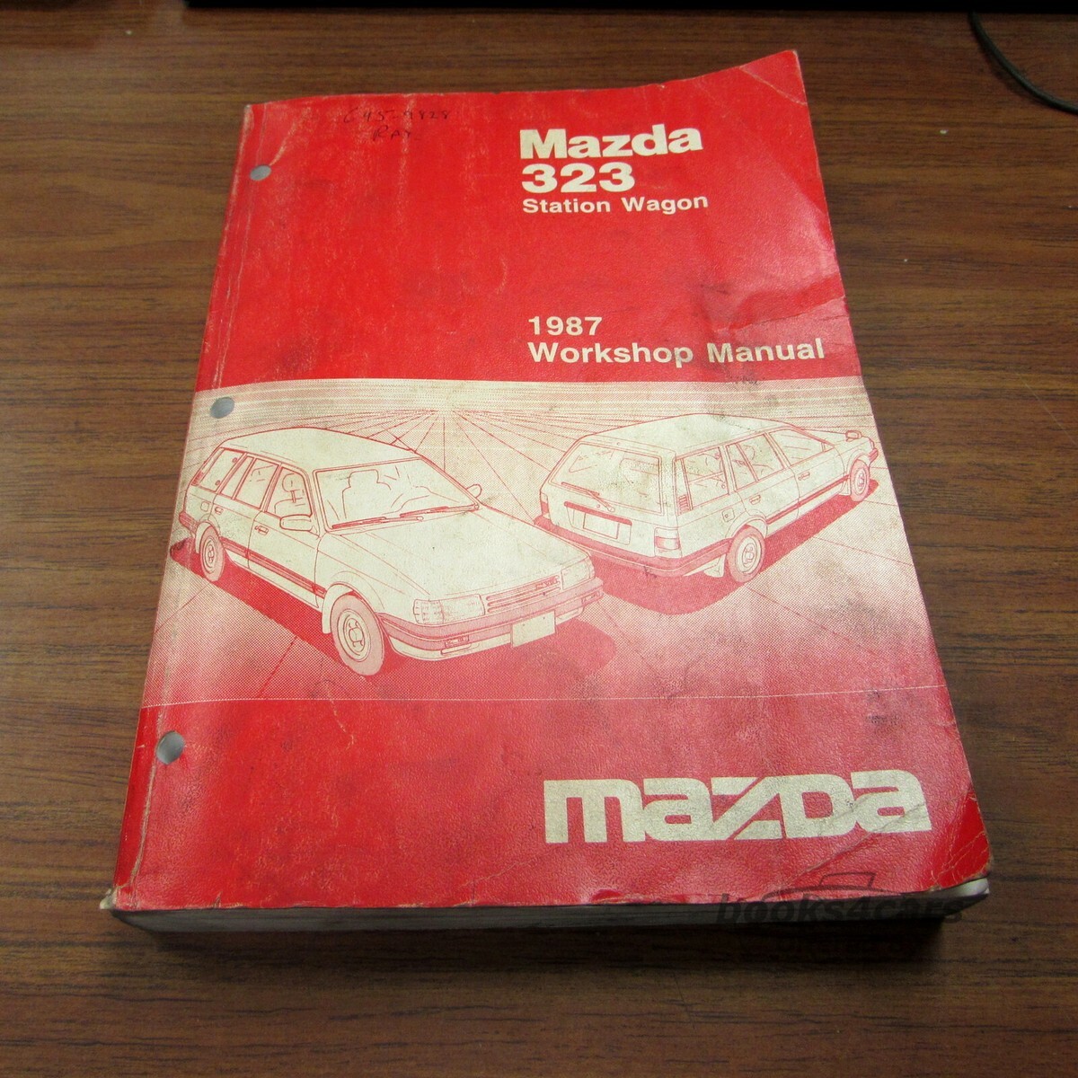 view cover of 1987 323 Station Wagon Workshop Manual by Mazda