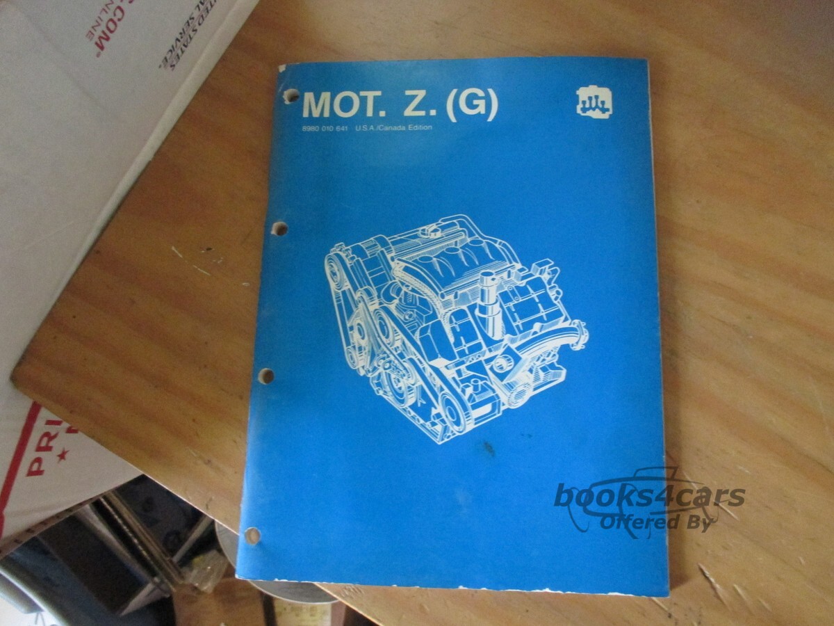 view cover of 3.0L 6 Cylinder Engine Service Manual MOT. Z. (G) by Eagle & Renault