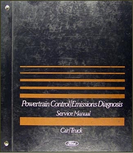 view cover of 1987 Engine Emission Diagnosis Manual by Ford, Lincoln, & Mercury: Cars & Trucks
