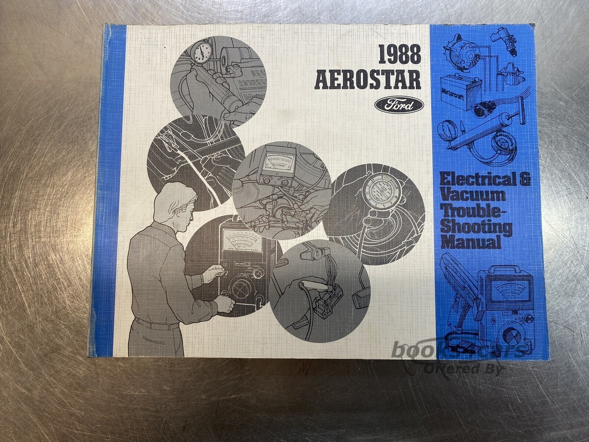 view cover of 1988 Aerostar Electrical and Vacuum Troubleshooting manual by Ford