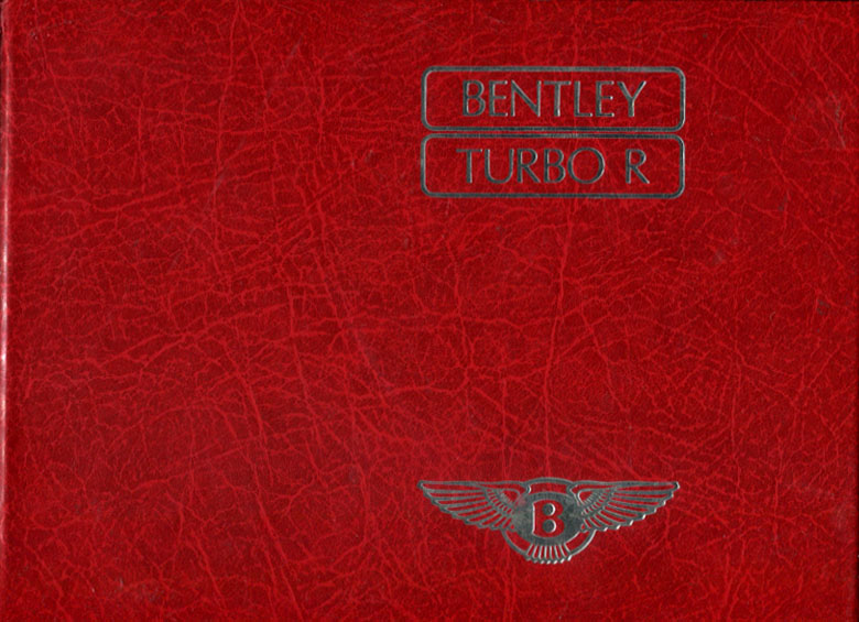 view cover of 1988 Turbo R owner's manual--leather bound by Bentley