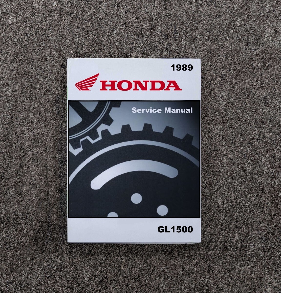view cover of 1989 Goldwing GL1500 Shop Service Repair Manual by Honda