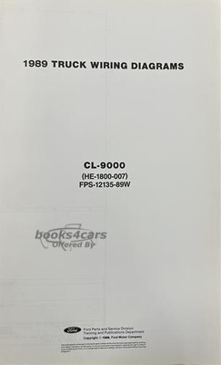 view cover of 1989 CL 9000 11