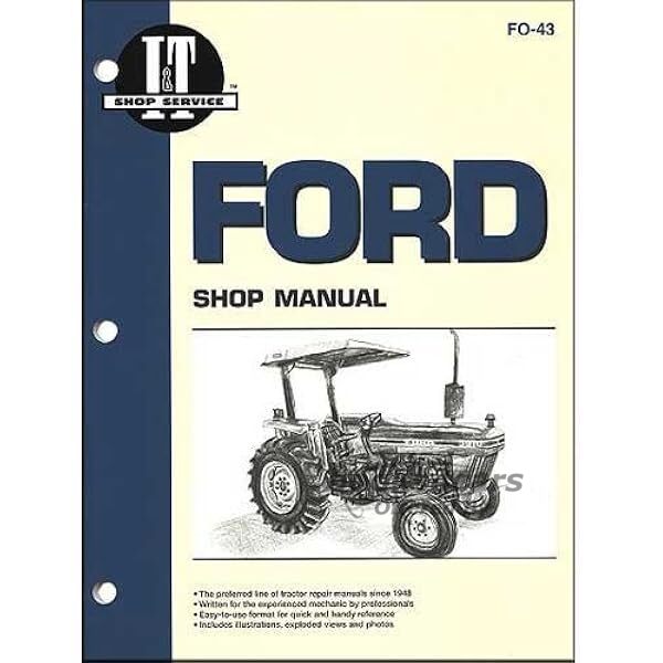 view cover of Models 2810, 2910, 3910 Tractor Shop Service Repair Manual, 80 pages by I&T for Ford New Holland published in 1989