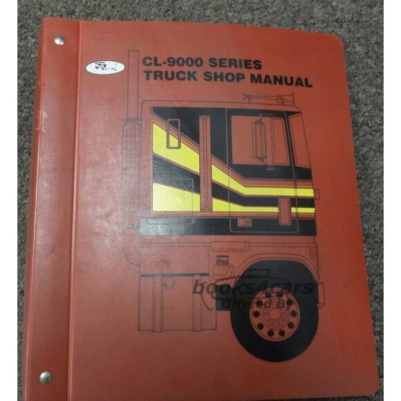 view cover of 1989 CL9000 Shop Service Manual by Ford