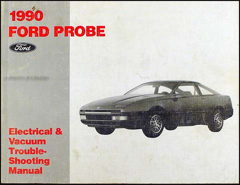 view cover of 1990 Probe electrical & vacuum troubleshooting manual
