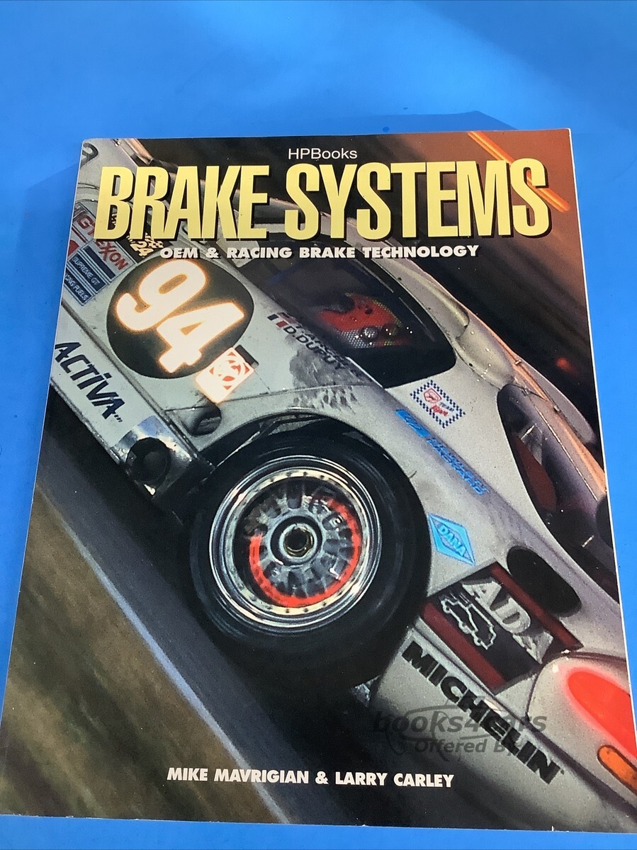 view cover of Brake Systems Handbook by Mike Mavrigian and Larry Carley 208 pages
