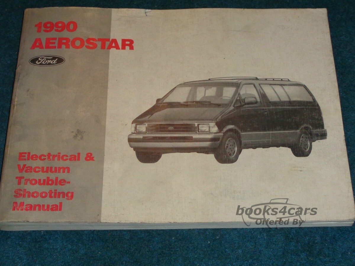 view cover of 1990 Aerostar Electrical & Vacuum Troubleshooting Manual by Ford