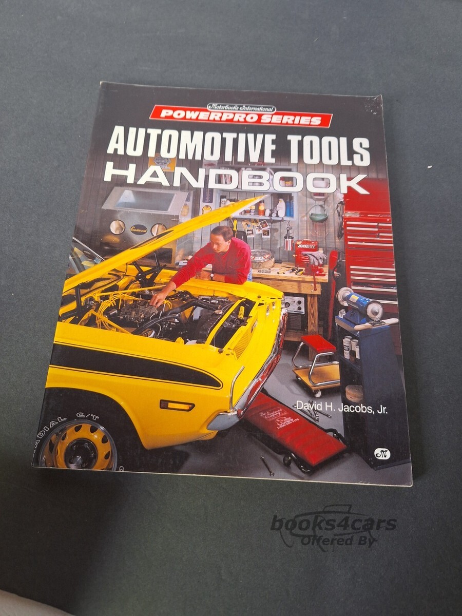 view cover of Automotive Tools Handbook by David H Jacobs Jr