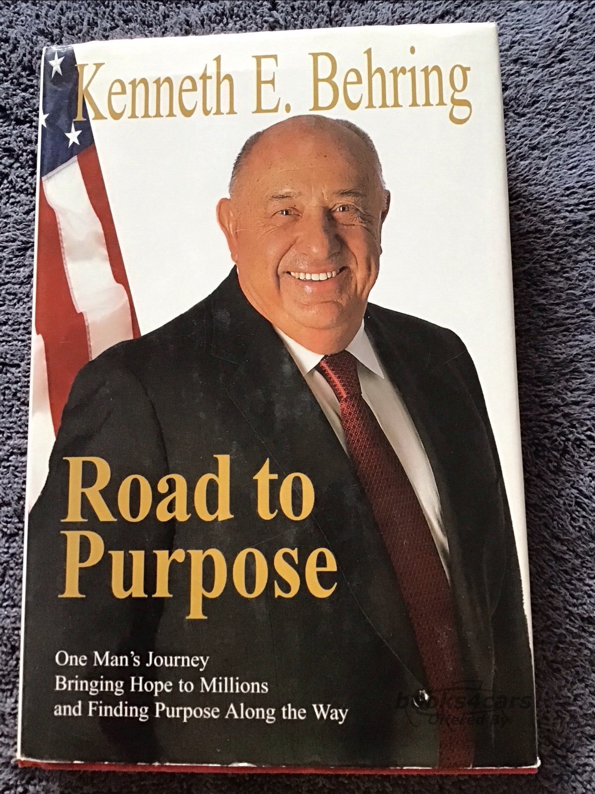 view cover of Road to Purpose by Kenneth E Behring 234 hardbound pages