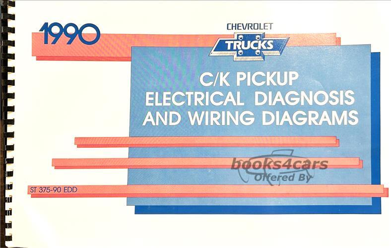 view cover of 1990 C/K Pickup Electrical diagnosis & Wiring diagrams by Chevrolet & GMC