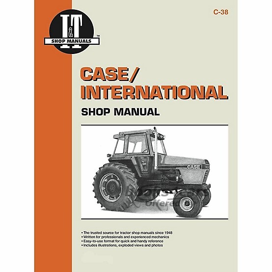 view cover of Models 1896 2096 Tractor Shop Service Repair Manual 120 pages Case & International published in 1990 by I&T