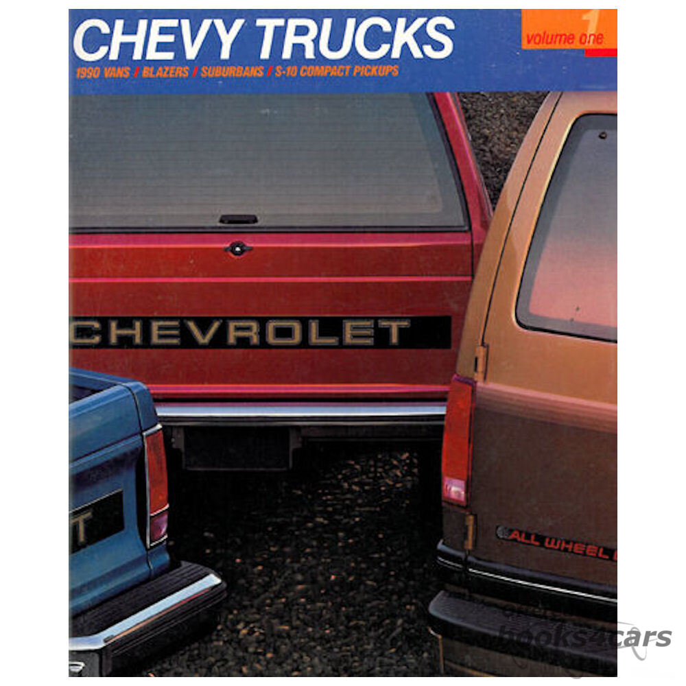 view cover of 1990 Chevrolet Truck Sales Brochure