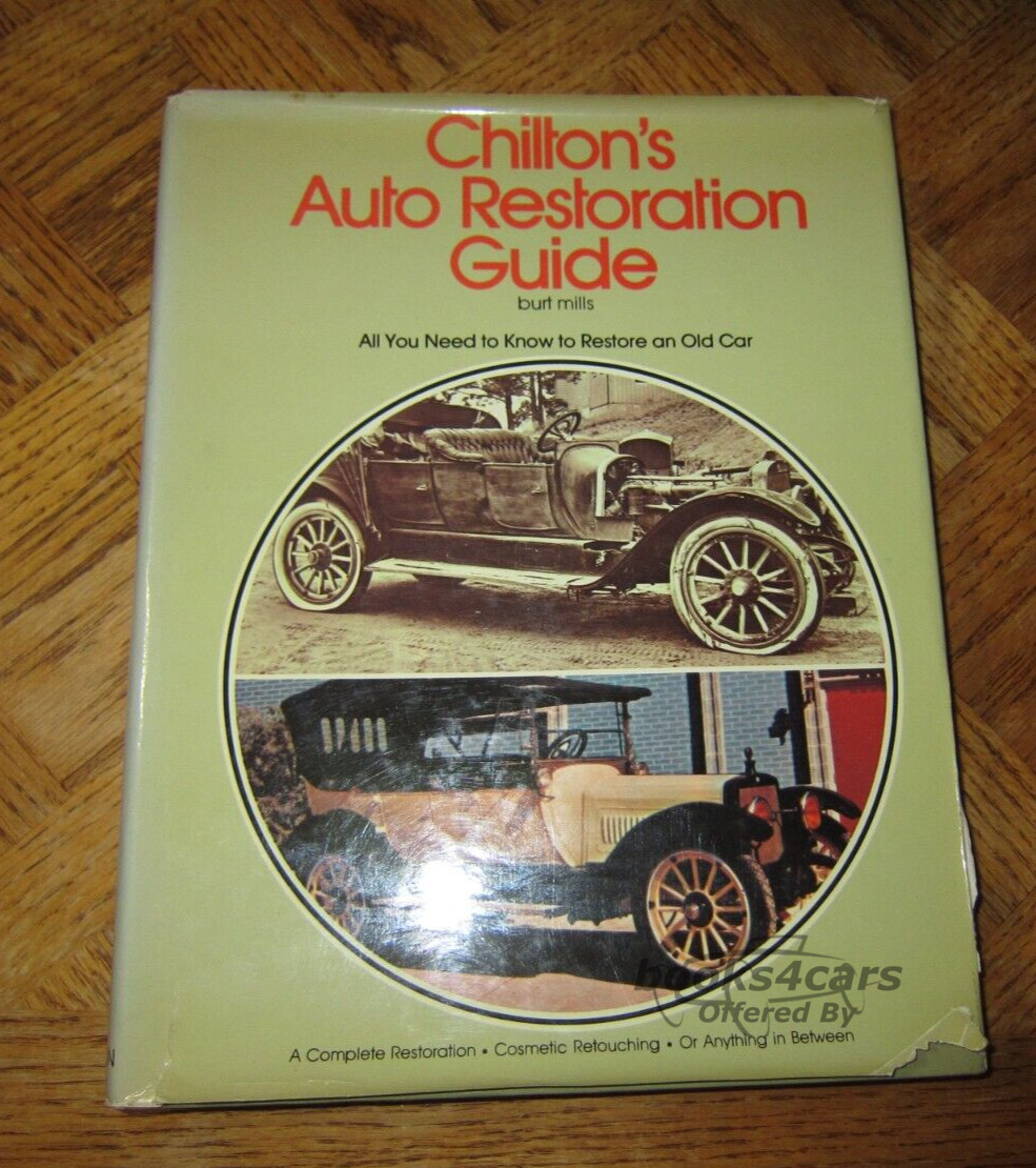 view cover of Chilton's Auto Restoration Guide by B. Mills